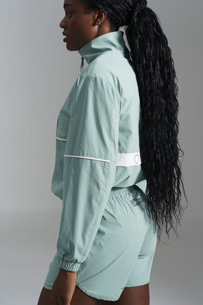 Zip Through Active Jacket