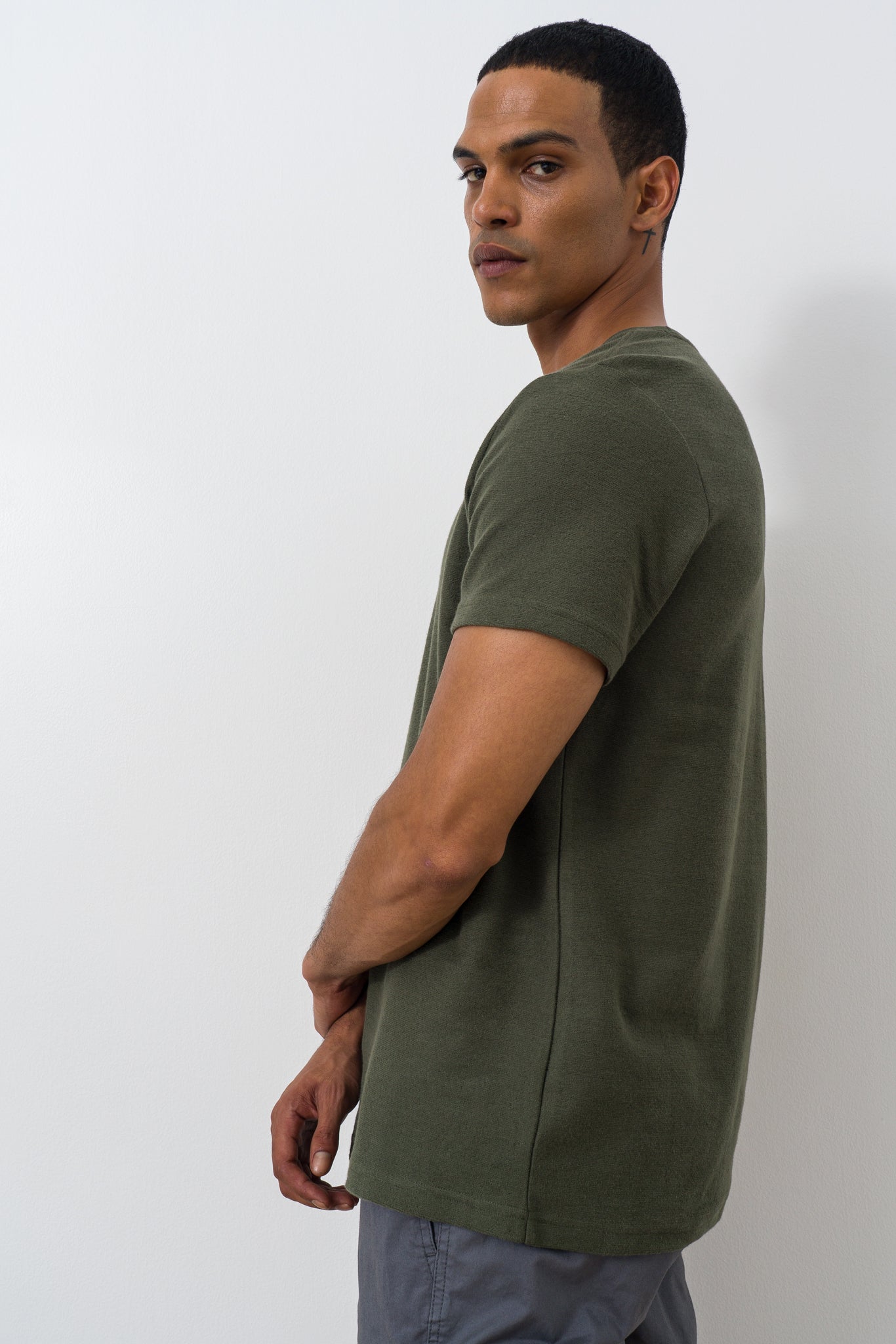 Textured Oversized T-shirt