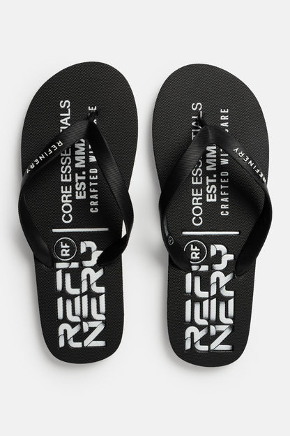 Branded Rubber Flip-Flops