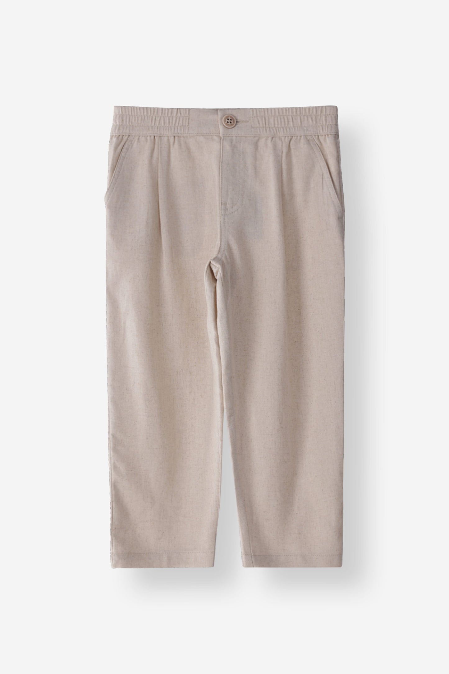 Regular Fit Linen Blend Pant