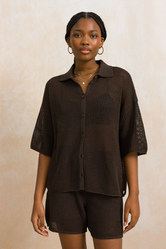 Relaxed Knit Shirt