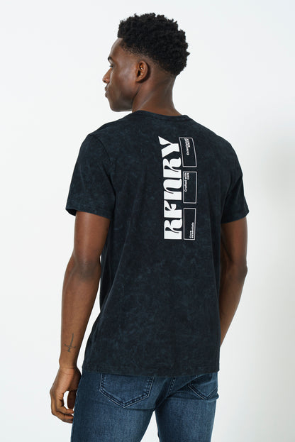Statement Branded T-Shirt - Black