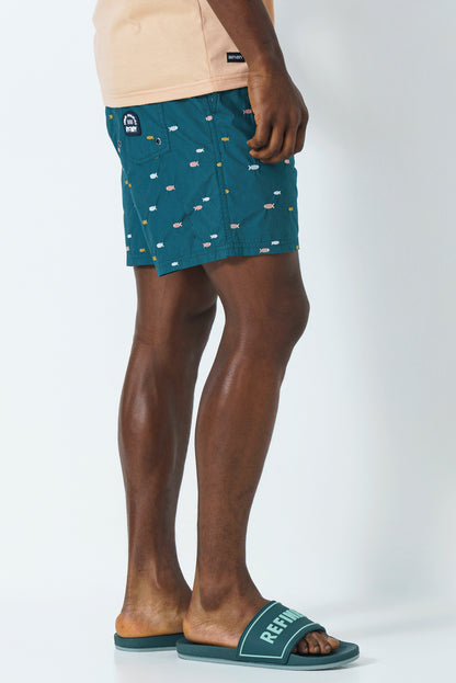 Graphic Pool Shorts
