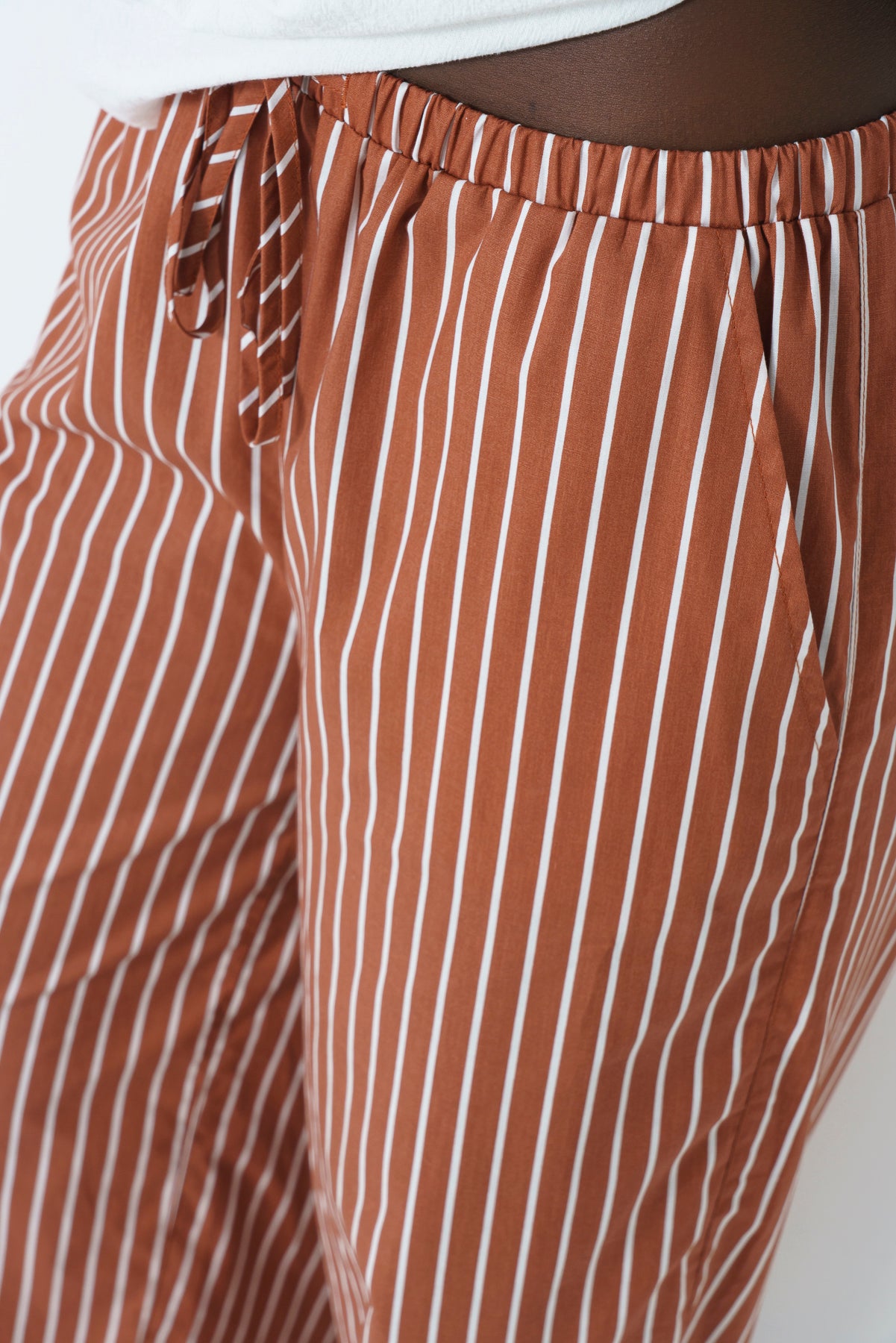 Poplin Wide Leg Pants