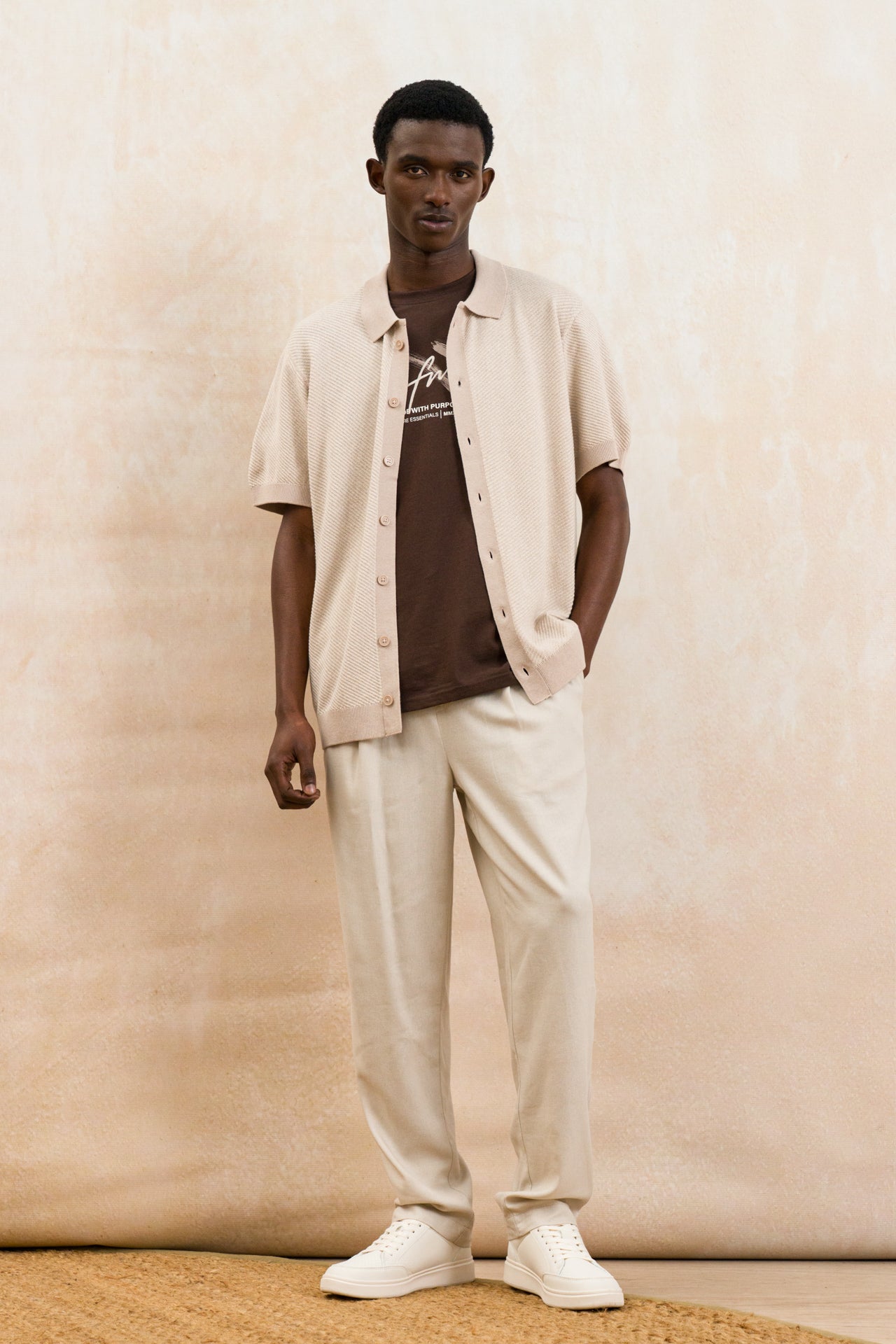 Linen Blend Pants