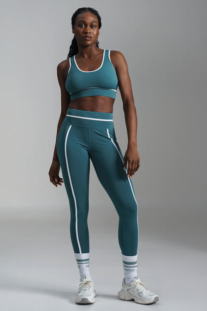 Contrast Detail Leggings