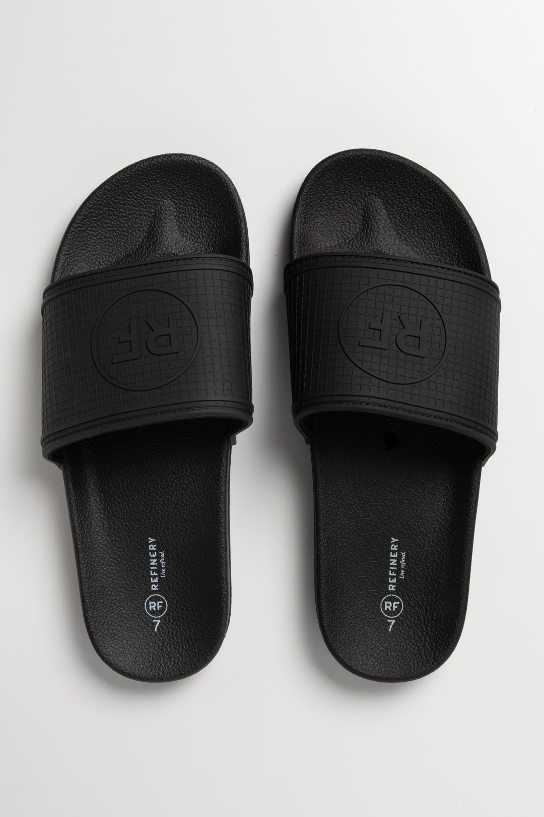 Embossed Logo Slide