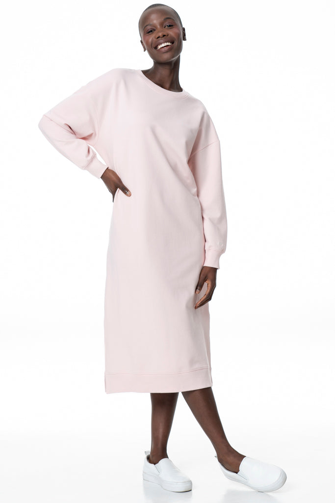 Sweater Dress _ 137381 _ Light Pink