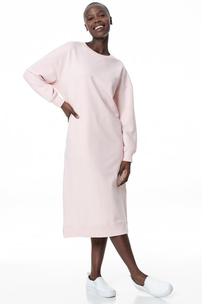Sweater Dress _ 137381 _ Light Pink