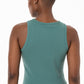 Waffle Tank Top _ 138753 _ Green