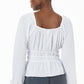 Puff-Sleeve Top _ 138762 _ White