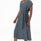 Midi Dress _ 138764 _ Charcoal