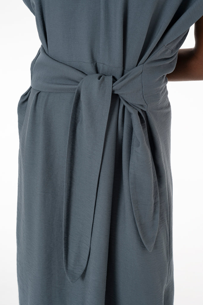 Midi Dress _ 138764 _ Charcoal