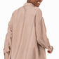 Crinkle Overshirt _ 138761 _ Taupe