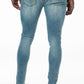 Rf10 Rip & Repair Skinny Denim Jeans _ 140444 _ Blue Denim