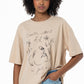 Oversized T-Shirt _ 141574 _ Brown
