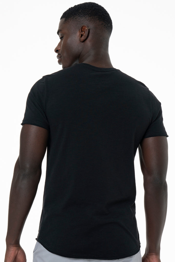 Henley T-Shirt _ 141367 _ Black