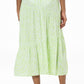 Tiered Skirt _ 141285 _ Green