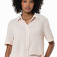 Textured Shirt _ 141542 _ Stone