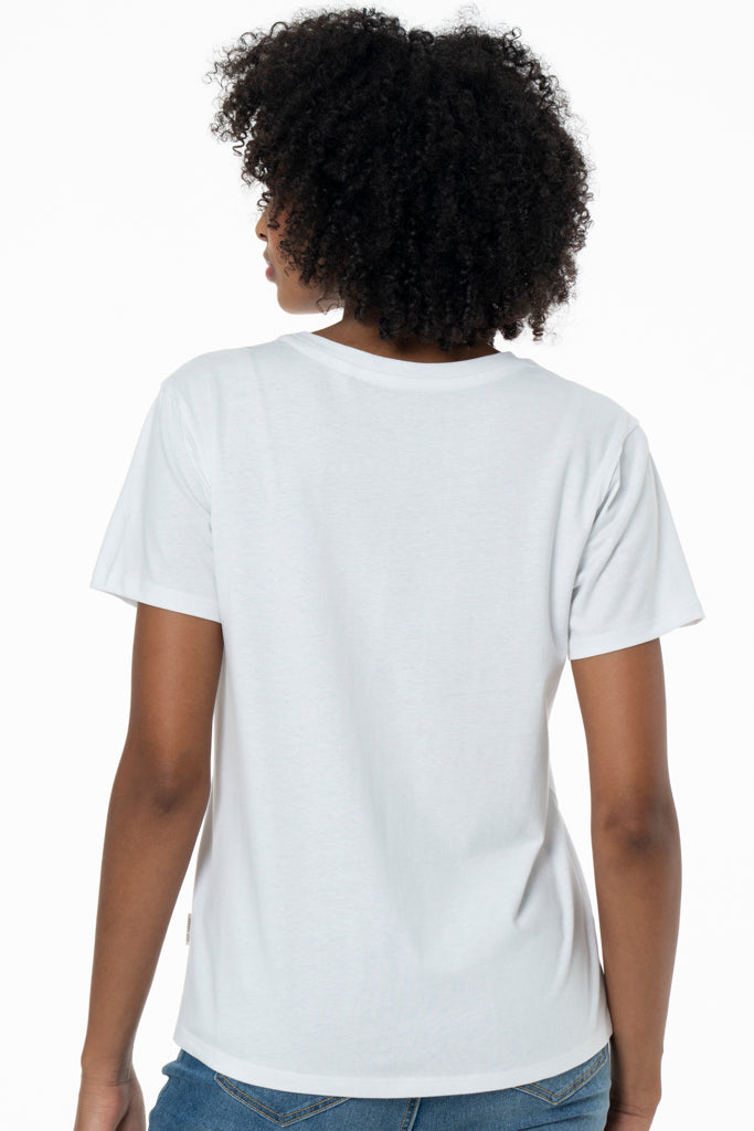 Statement T-Shirt _ 141573 _ White from REFINERY – Refinery