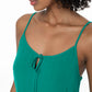 Strappy Tiered Dress _ 141331 _ Green