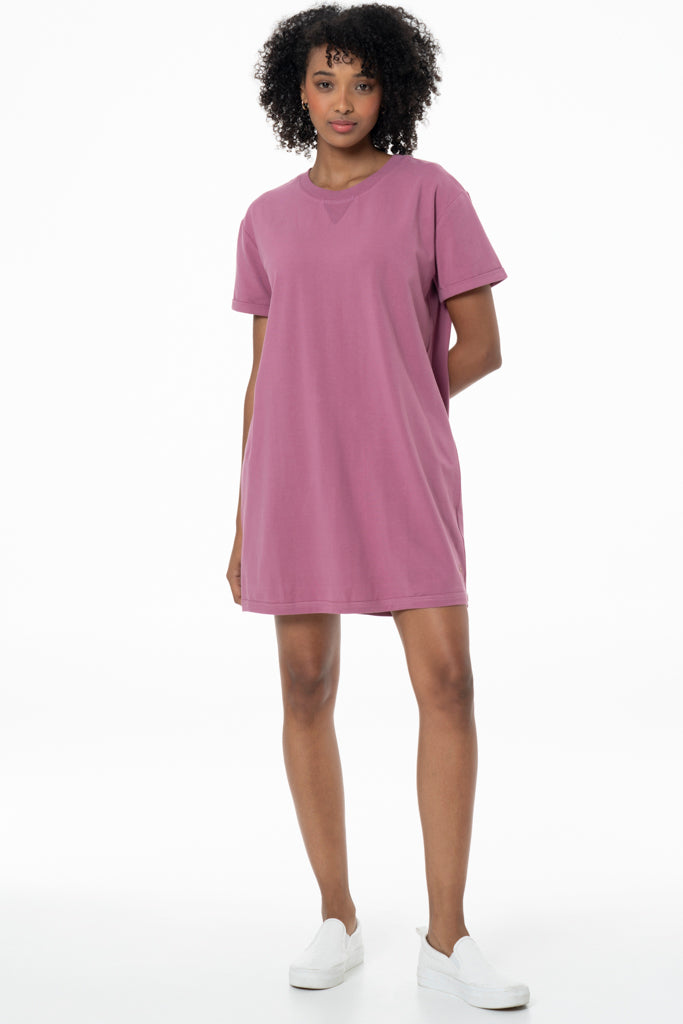 T-Shirt Dress _ 141391 _ Mauve