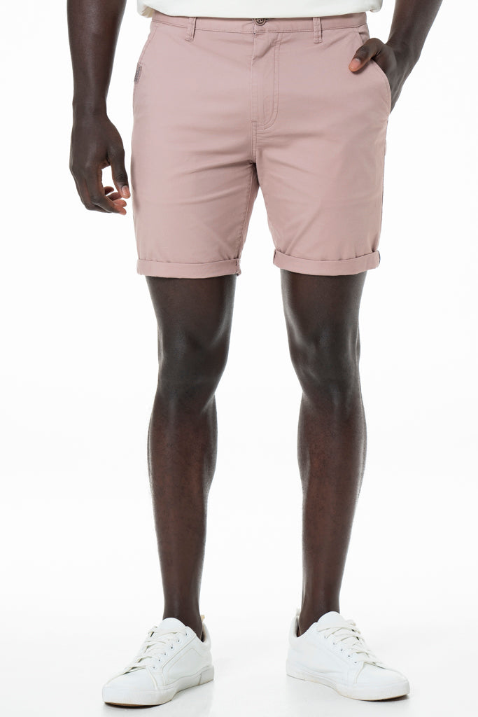 Slim-Fit Chino Shorts _ 140165 _ Nude