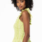 Shirred Top _ 141535 _ Green