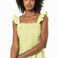 Shirred Top _ 141535 _ Green