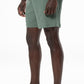 Textured Shorts _ 140172 _ Emerald