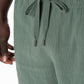 Textured Shorts _ 140172 _ Emerald