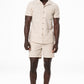 Textured Shirt _ 140184 _ Cement
