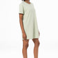 T-Shirt Dress _ 141393 _ Sage