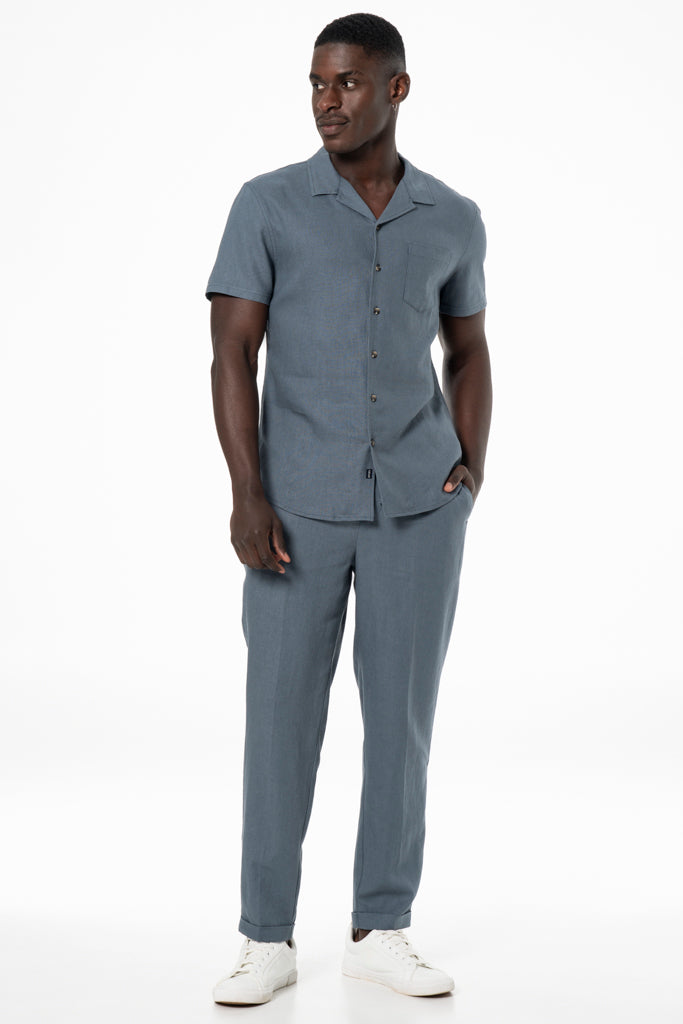 Linen Pants _ 140420 _ Charcoal