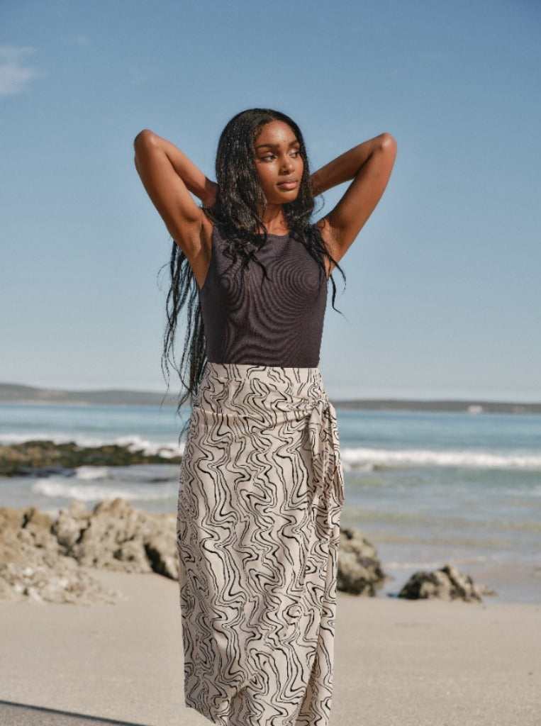 Column Skirt _ 141281 _ Sand