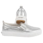 Metallic Slip-On Sneaker _ 148624 _ Silver