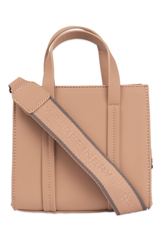 Mini Shopper Style Bag _ 153951 _ Stone