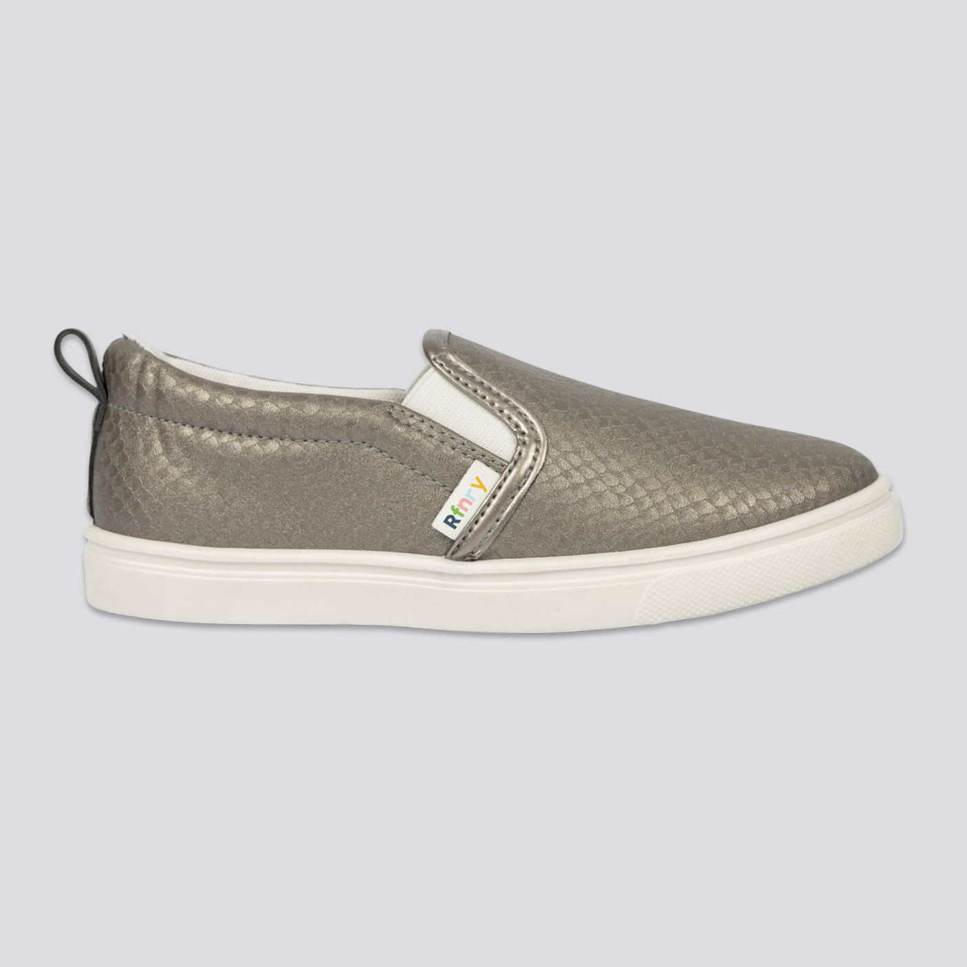 Girls Metallic Slip-On _ 161485 _ Bronze