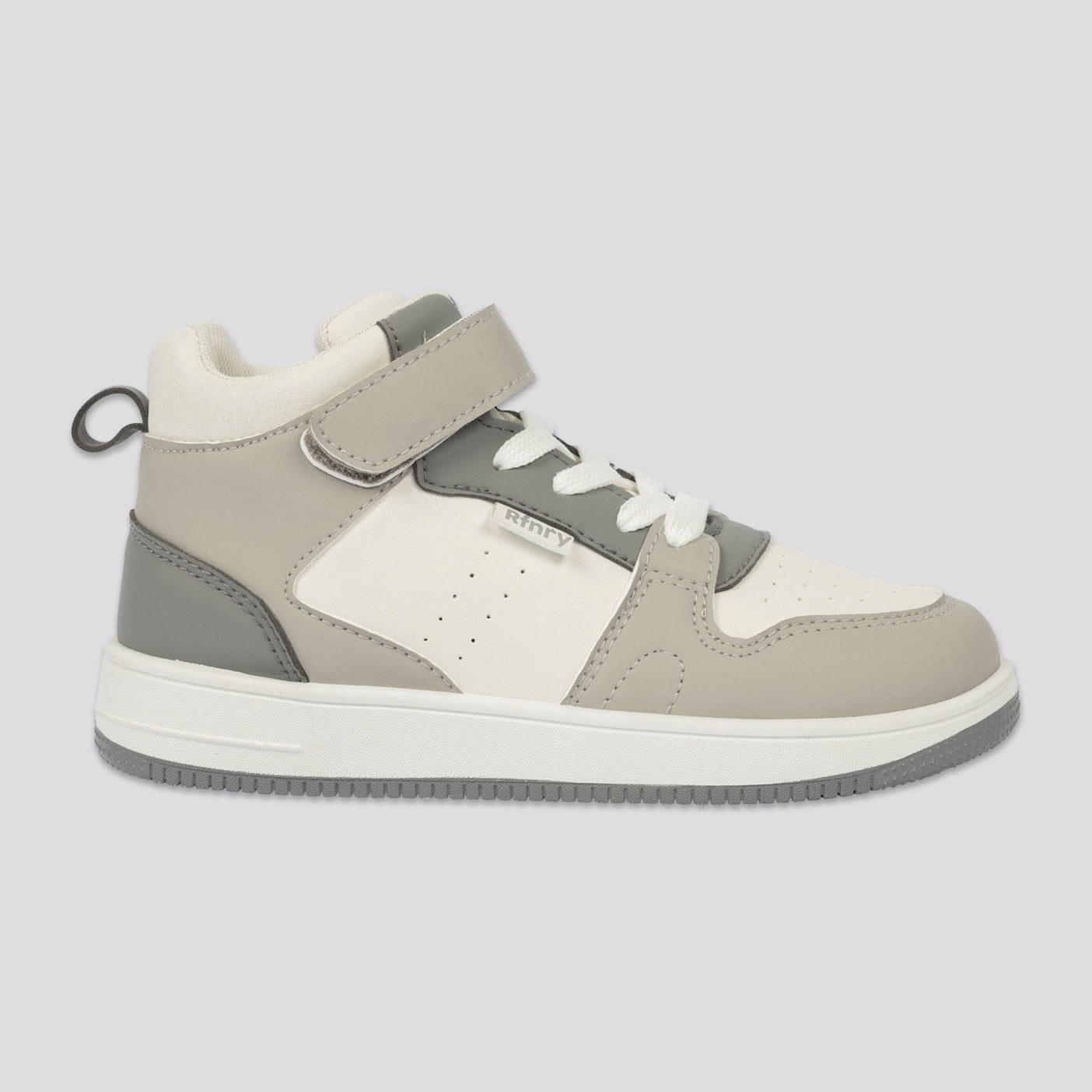 Boys Hi-Top Sneaker _ 161665 _ Stone