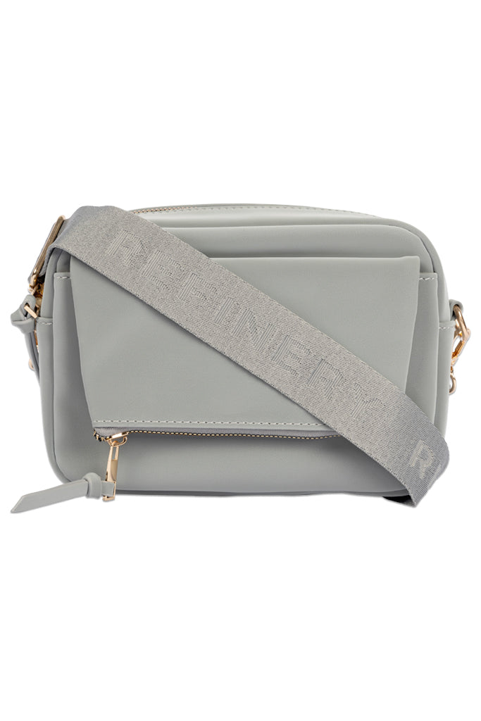 Folded Front Bag _ 157392 _ Grey