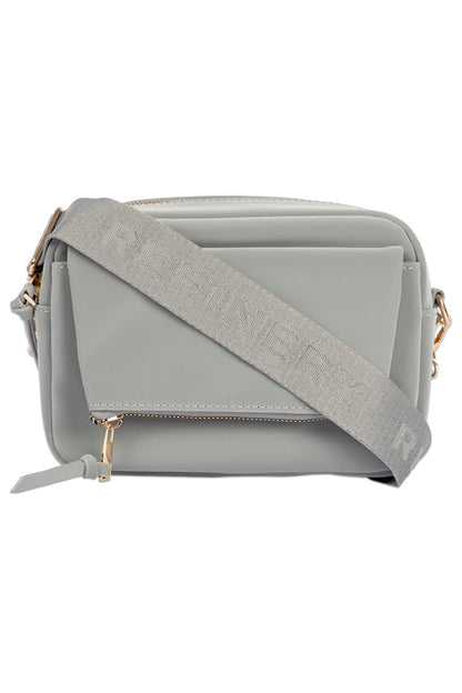 Folded Front Bag _ 157392 _ Grey