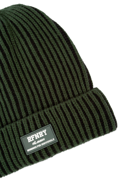 Plaited Beanie _ 157483 _ Green
