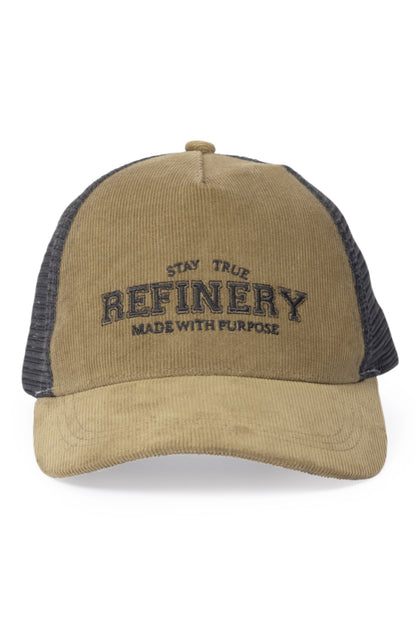 Corduroy Trucker Cap _ 157486 _ Stone