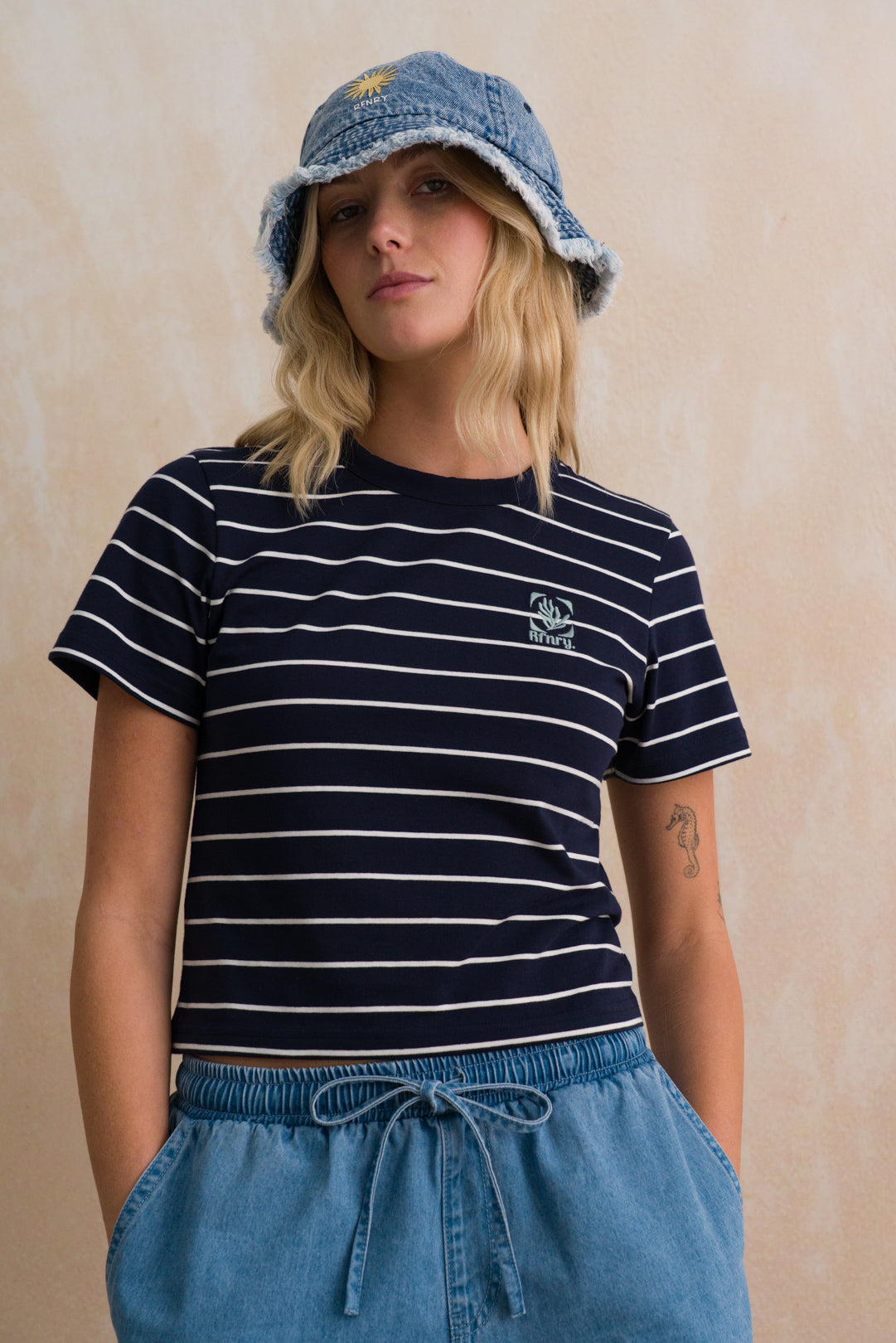 Fitted Striped T-shirt