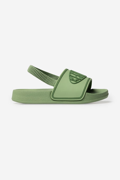 Embossed Logo Slip On Slide