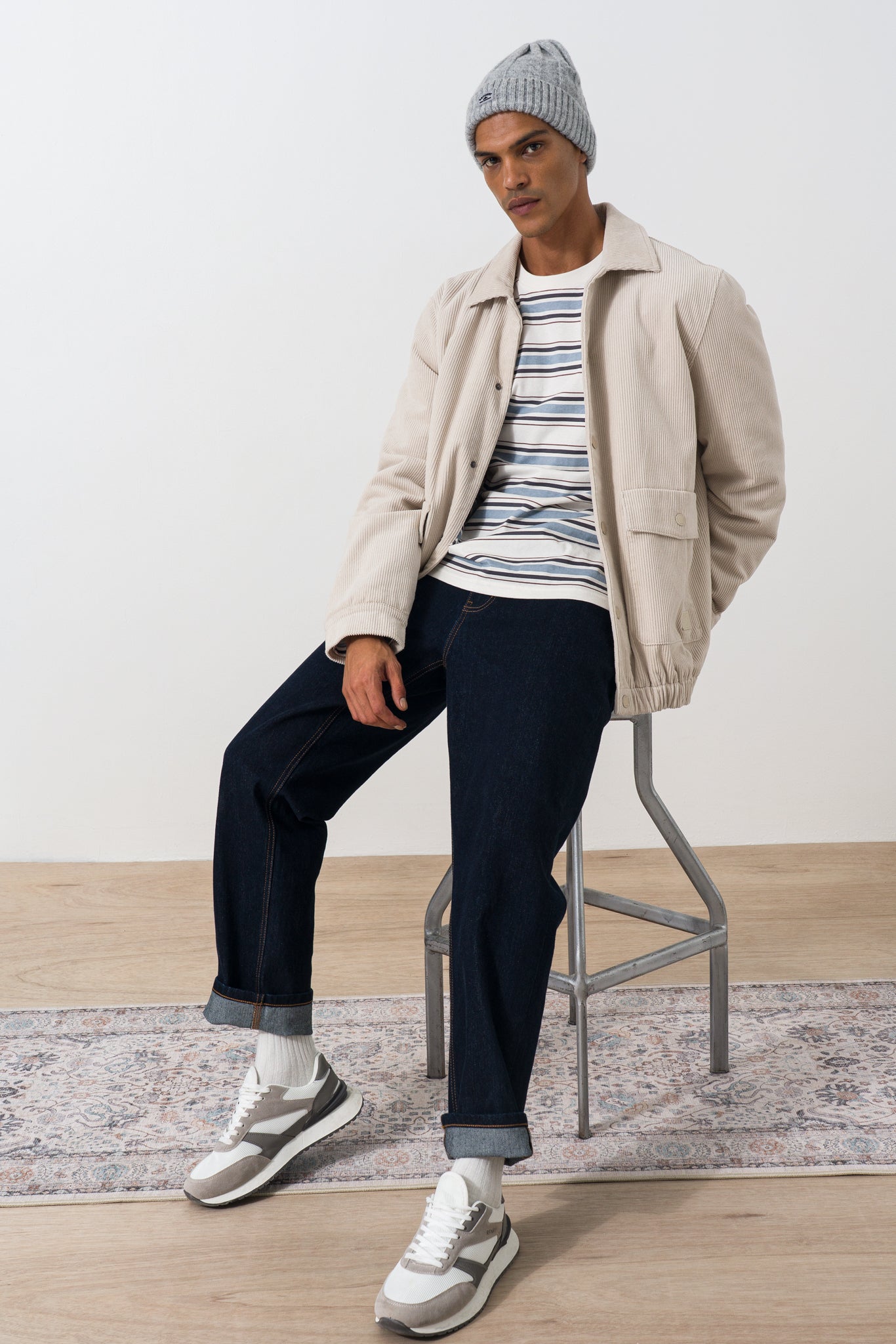 Corduroy Bomber Jacket