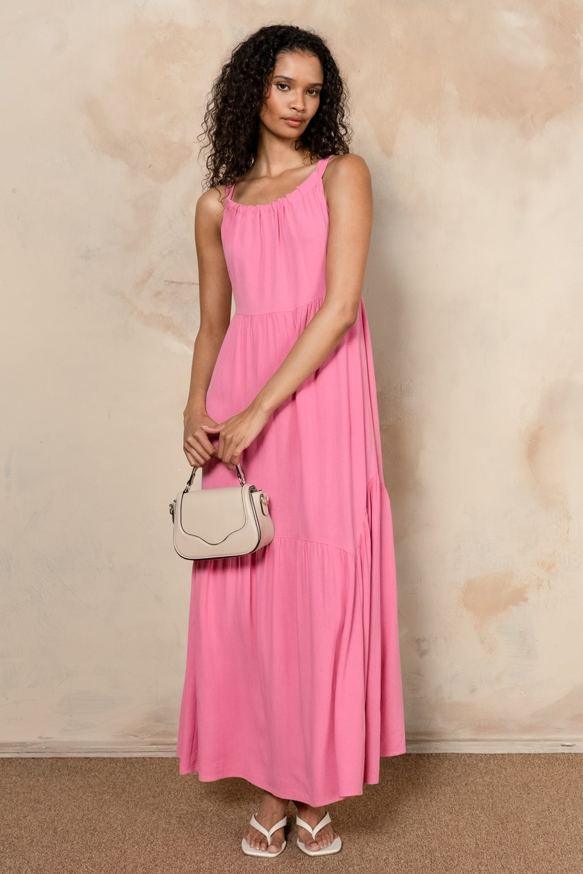 Scoop Neck Maxi Dress