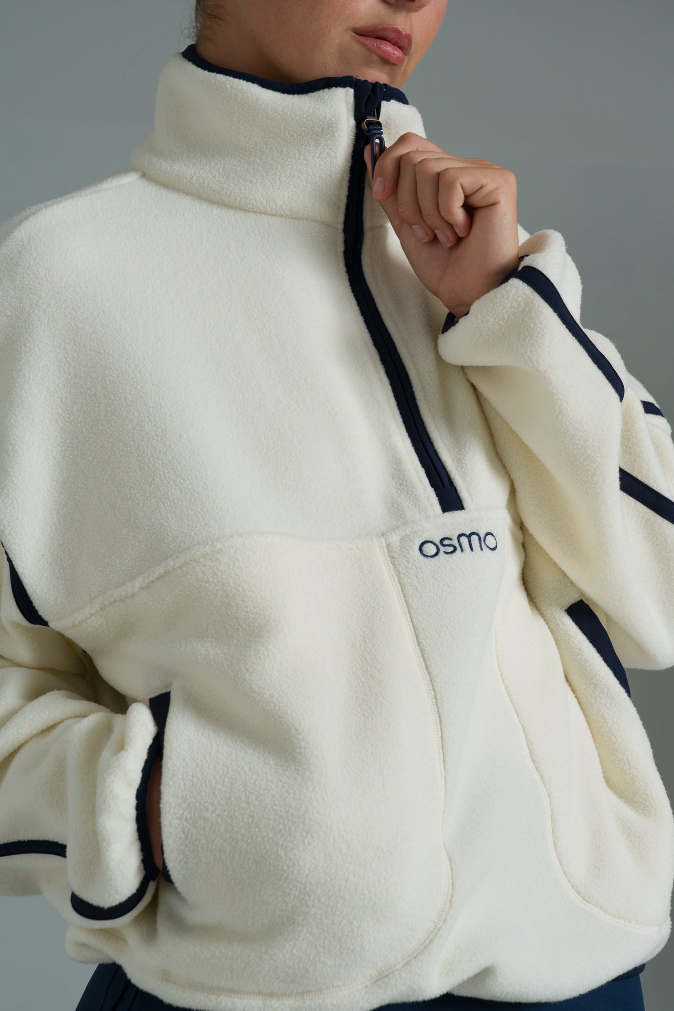 Quarter Zip Fleece Sweater