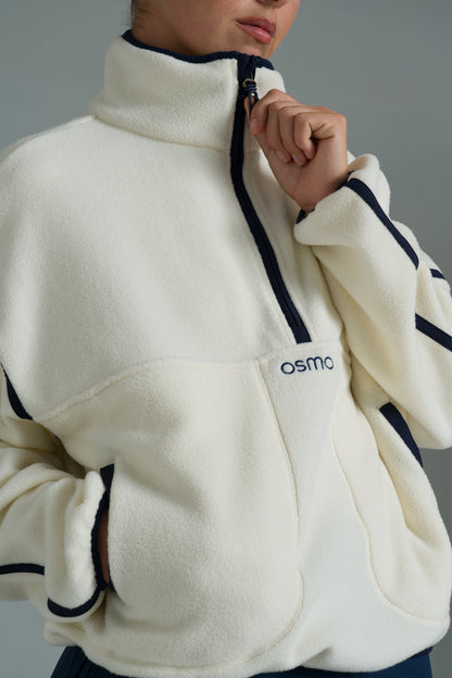 Quarter Zip Fleece Sweater