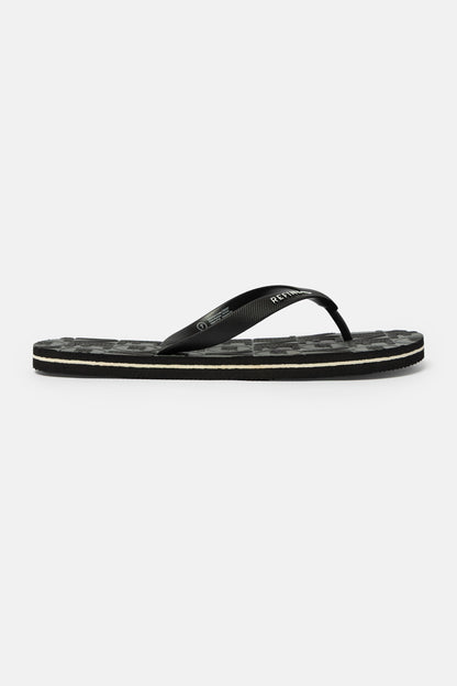 Mismatch Logo Flip Flops